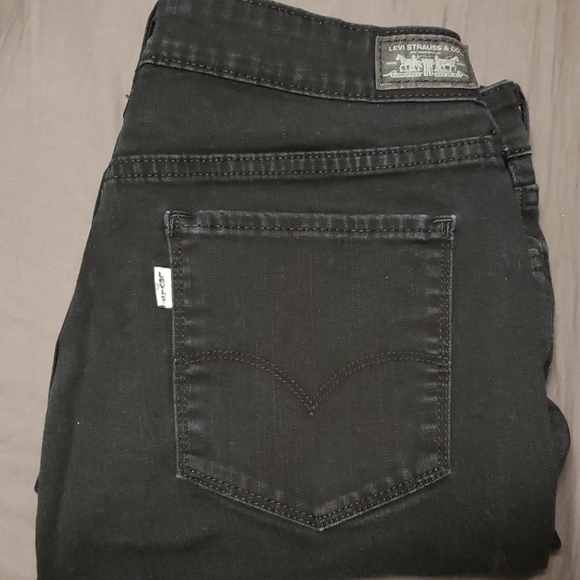Levi black legging jeans - Picture 1 of 5